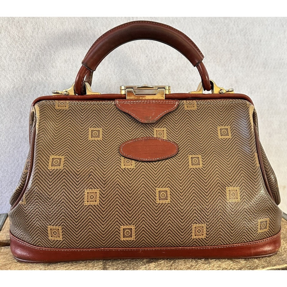 Texier VTG Doctors Bag Purse Made in‎ France
